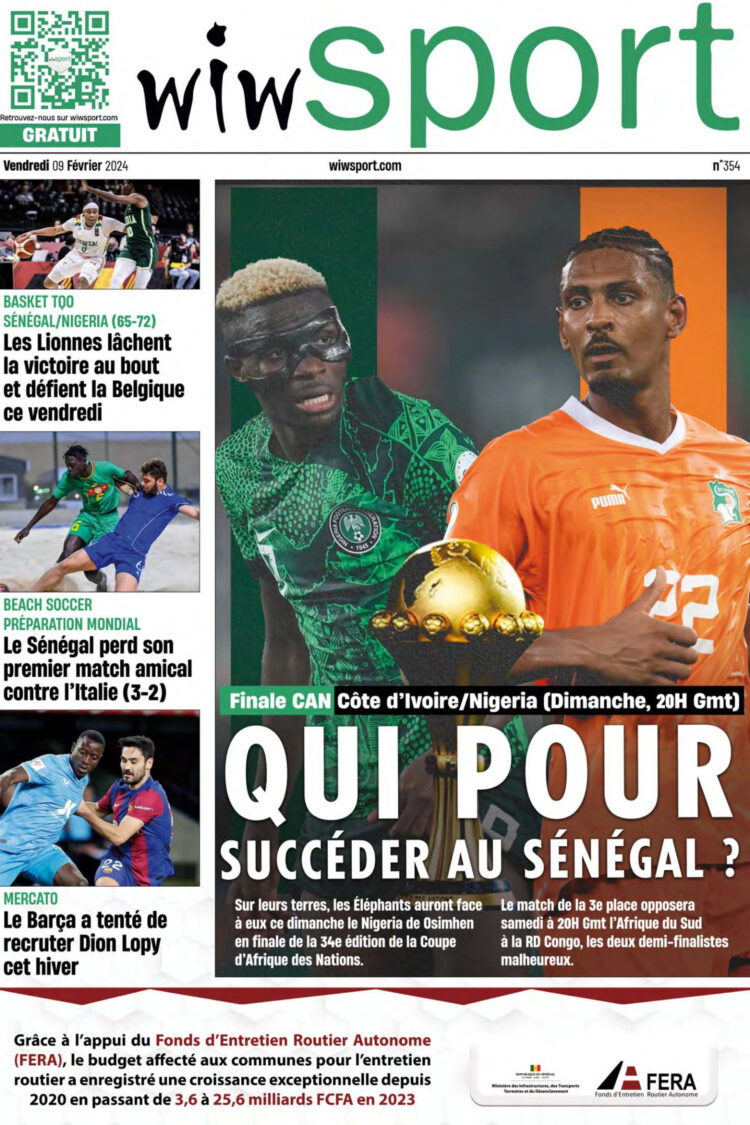Lire le Journal wiwsport du vendredi 09 février #354 - wiwsport Lire le Journal wiwsport du vendredi 09 février #354 - wiwsport