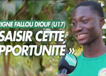 Jeux Afrcains – Serigne Fallou Diouf : « C&rsquo;est une opportunité de jouer avec la sélection U20, il faut la saisir »