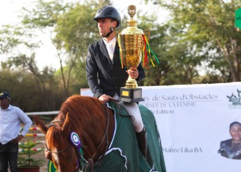 Équestres : Vainqueur du grand prix Me Lika Bâ, Arnaud Rosière : "Le parcours était très technique et très difficile c'est ce que j'adore" - wiwsport