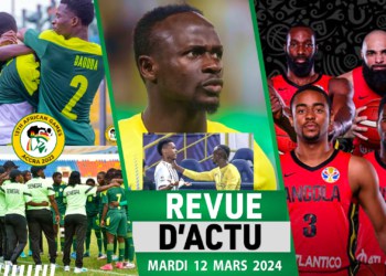 REVUE DU 12 MARS : Défaite des Lionceaux à Accra, TOW, Sadio Mané échappe au carton rouge, Angola pays hôte de l'Afrobasket 2025 ... - wiwsport