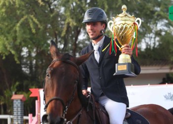 Équestres : Vainqueur du prix Nationale Élite, Arnaud Rosière : "On a travaillé depuis le début de la saison" - wiwsport