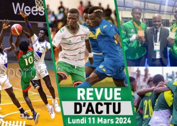 REVUE DU 11 MARS : Résultats 16e journée Ligue Pro, résultats 6e journée basket N1, Jeux africains les Lionceaux jouent ce soir ….