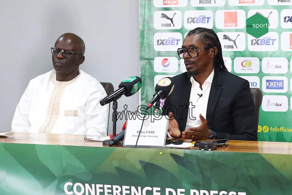 (Vidéo) Sur son contrat qui s'arrête en 2025, Aliou Cissé déclare : "Zéro problème de faire les éliminatoires (de la Coupe du Monde) et ne pas aller à cette compétition" ! - wiwsport (Vidéo) Sur son contrat qui s'arrête en 2025, Aliou Cissé déclare : "Zéro problème de faire les éliminatoires (de la Coupe du Monde) et ne pas aller à cette compétition" ! - wiwsport