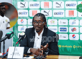 (Vidéo) Aliou Cissé sur Amara Diouf : « C’est un jeune joueur, j’avais à cœur de le voir personnellement… »