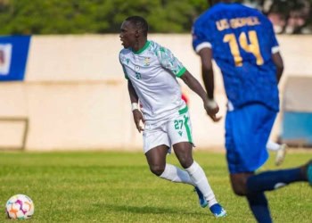 Club du week-end de wiwsport - Interview avec Aimé Tendeng, milieu de terrain du Jaraaf : « Malick Daf a un bon système de jeu, c’est pour cela qu’on n’a pas encore de défaite » - wiwsport Club du week-end de wiwsport – Interview avec Aimé Tendeng, milieu de terrain du Jaraaf : « Malick Daf a un bon système de jeu, c’est pour cela qu’on n’a pas encore de défaite »