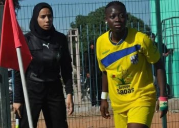 D2 Féminine – Maroc : Fatou Bintou Touré, joueuse du Borj de Guelmim, déclare : « Mon objectif est de jouer à Barcelone et je sais que j&rsquo;en ai la capacité »