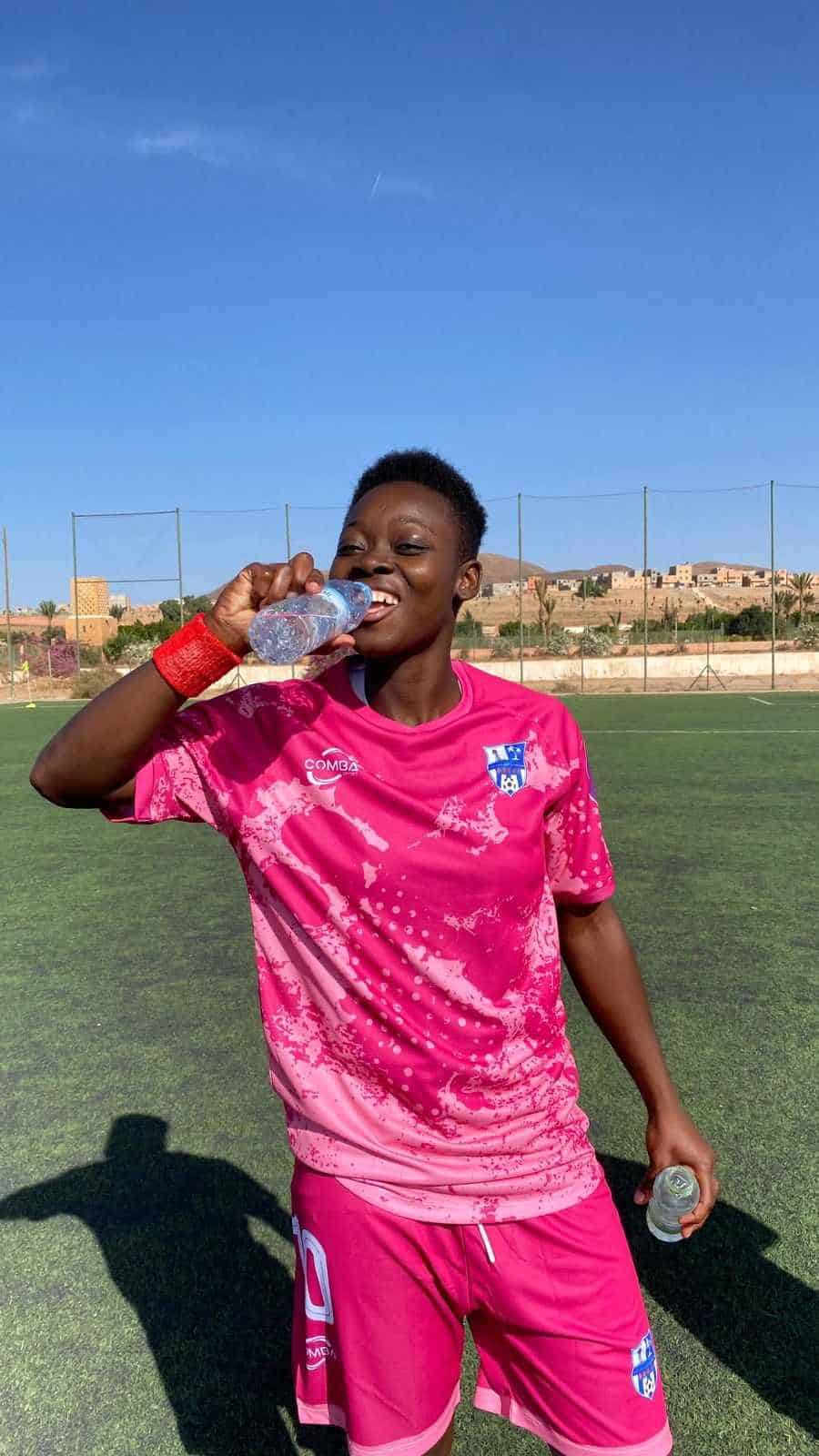 D2 Féminine - Maroc : Fatou Bintou Touré, joueuse du Borj de Guelmim, déclare : "Mon objectif est de jouer à Barcelone et je sais que j'en ai la capacité" - wiwsport