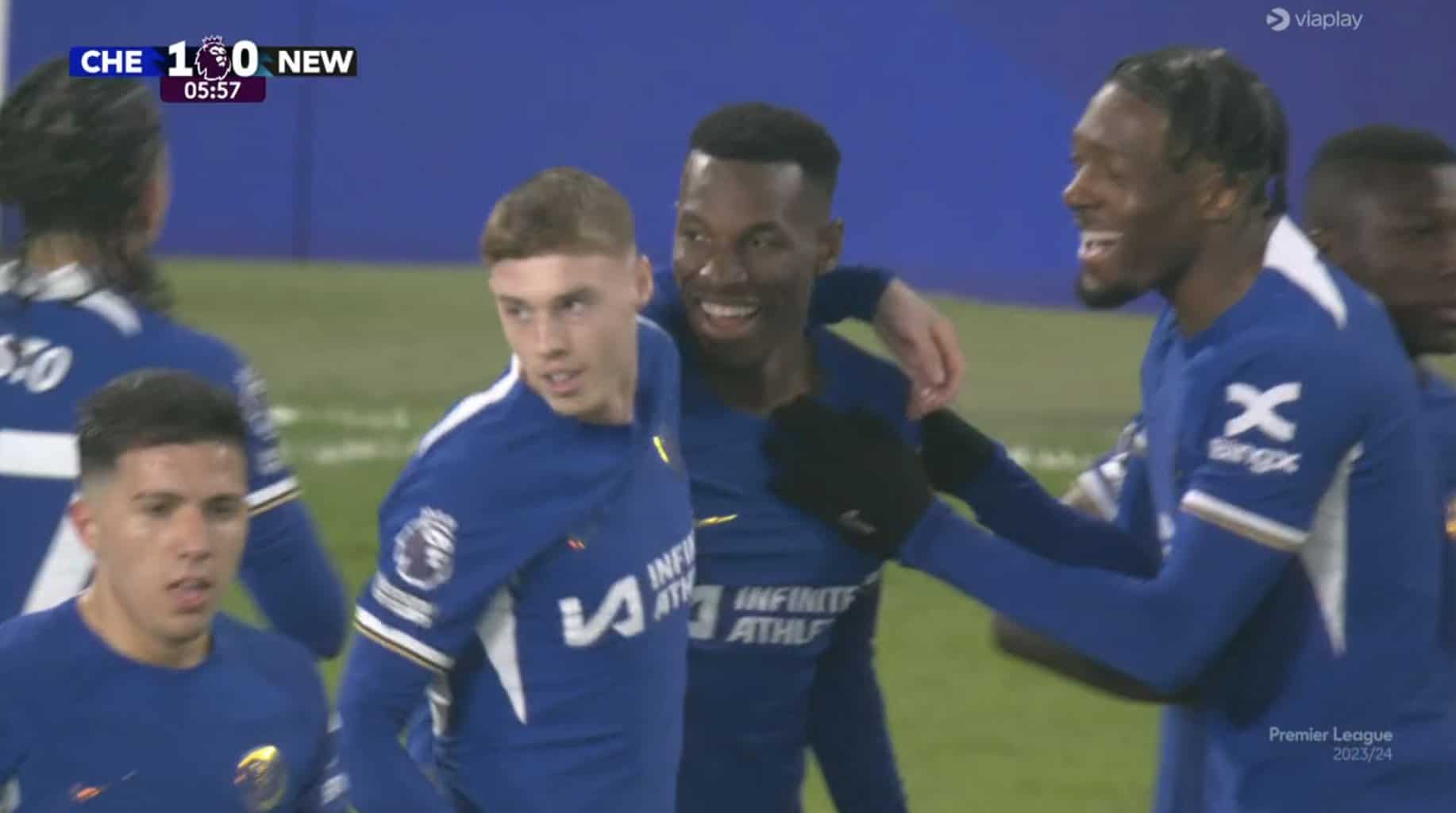 Premier League : Nicolas Jackson ouvre le score pour Chelsea contre Newcastle (vidéo) - wiwsport Premier League : Nicolas Jackson ouvre le score pour Chelsea contre Newcastle (vidéo) - wiwsport