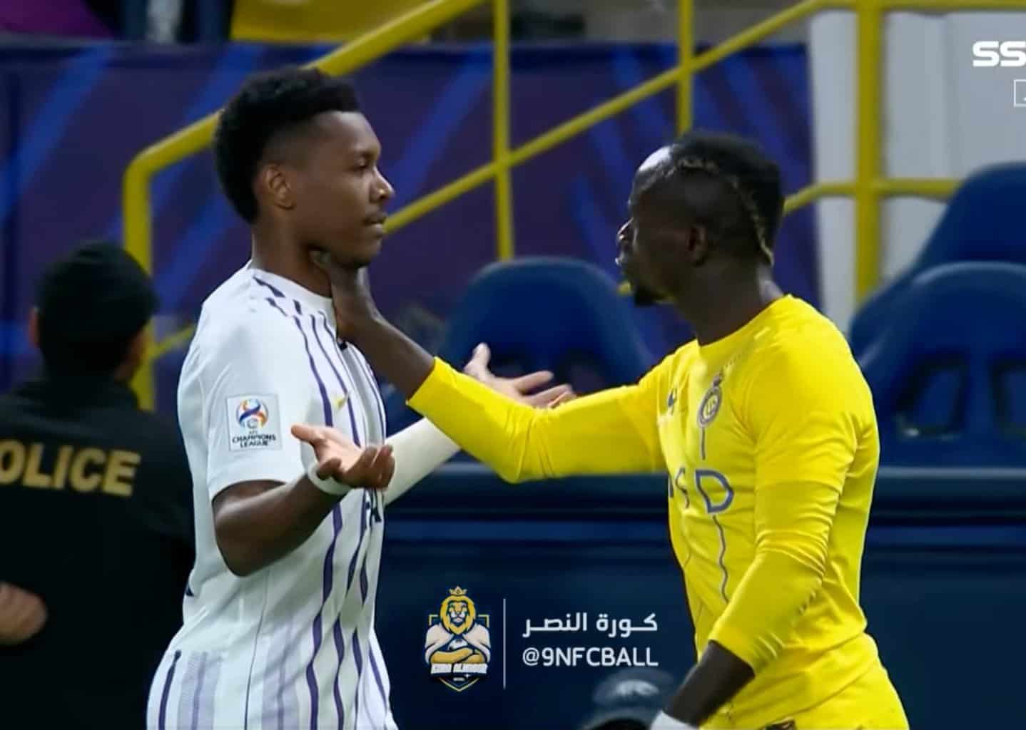 AFC Champions League : Sadio Mané échappe au carton rouge pour un geste de frustration - wiwsport