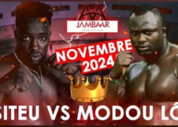 Officiel : Siteu v Modou Lô, le combat royal décroché par Jambaars Productions
