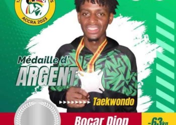 Jeux Africains 2023 – Une médaille pour le taekwondo avec Bocar Diop !