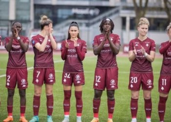 D2 Féminine – France J16 : Metz de Safi Sagna tenu en échec par Thonon Évian (1-1), rate l&rsquo;occasion de se mettre à l&rsquo;abri pour la lutte au maintien