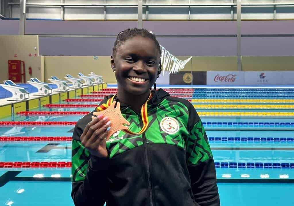 16èmes Championnats d'Afrique en Angola : Oumy Diop brasse de l'argent et un record du Sénégal bronzé - wiwsport