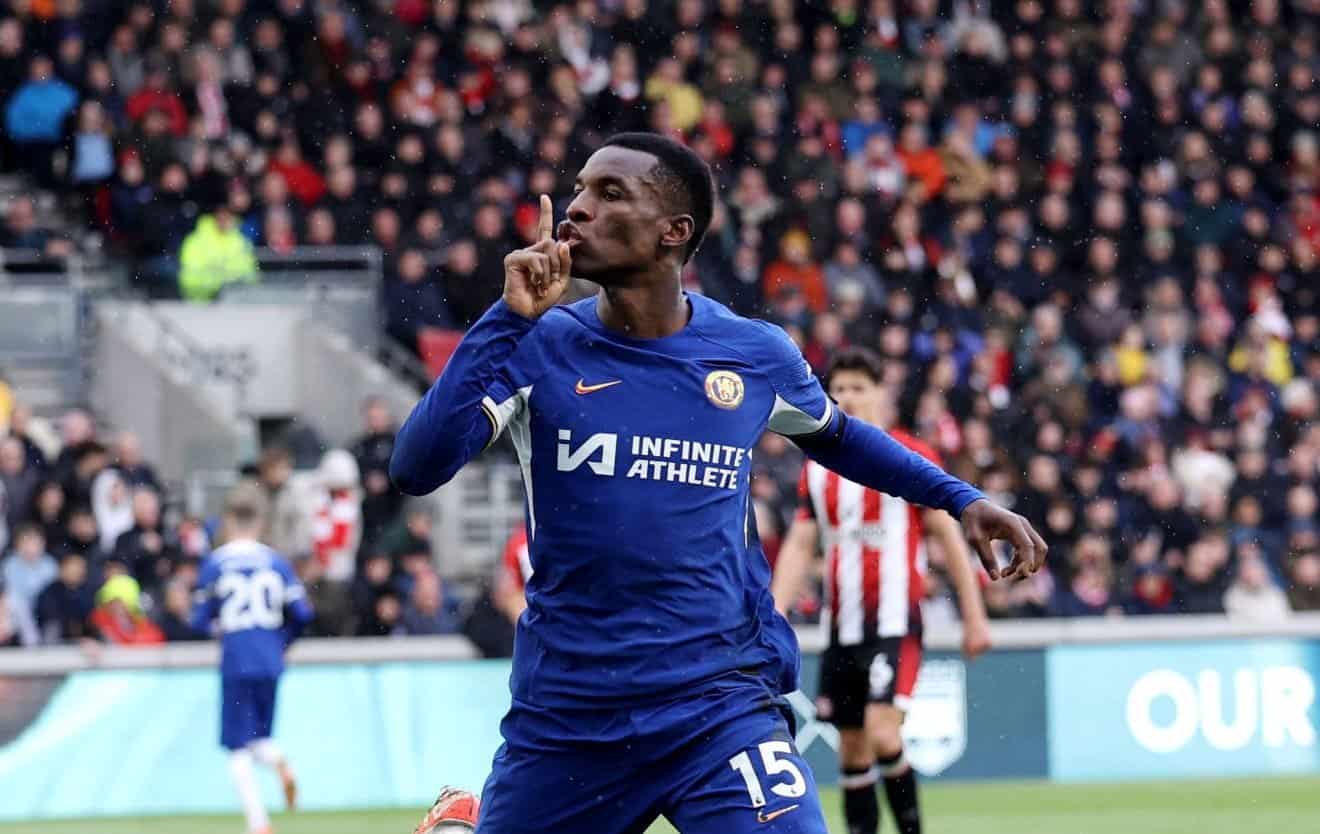 Premier League : Nicolas Jackson ouvre le score pour Chelsea contre Brentford (vidéo) - wiwsport Premier League : Nicolas Jackson ouvre le score pour Chelsea contre Brentford (vidéo) - wiwsport