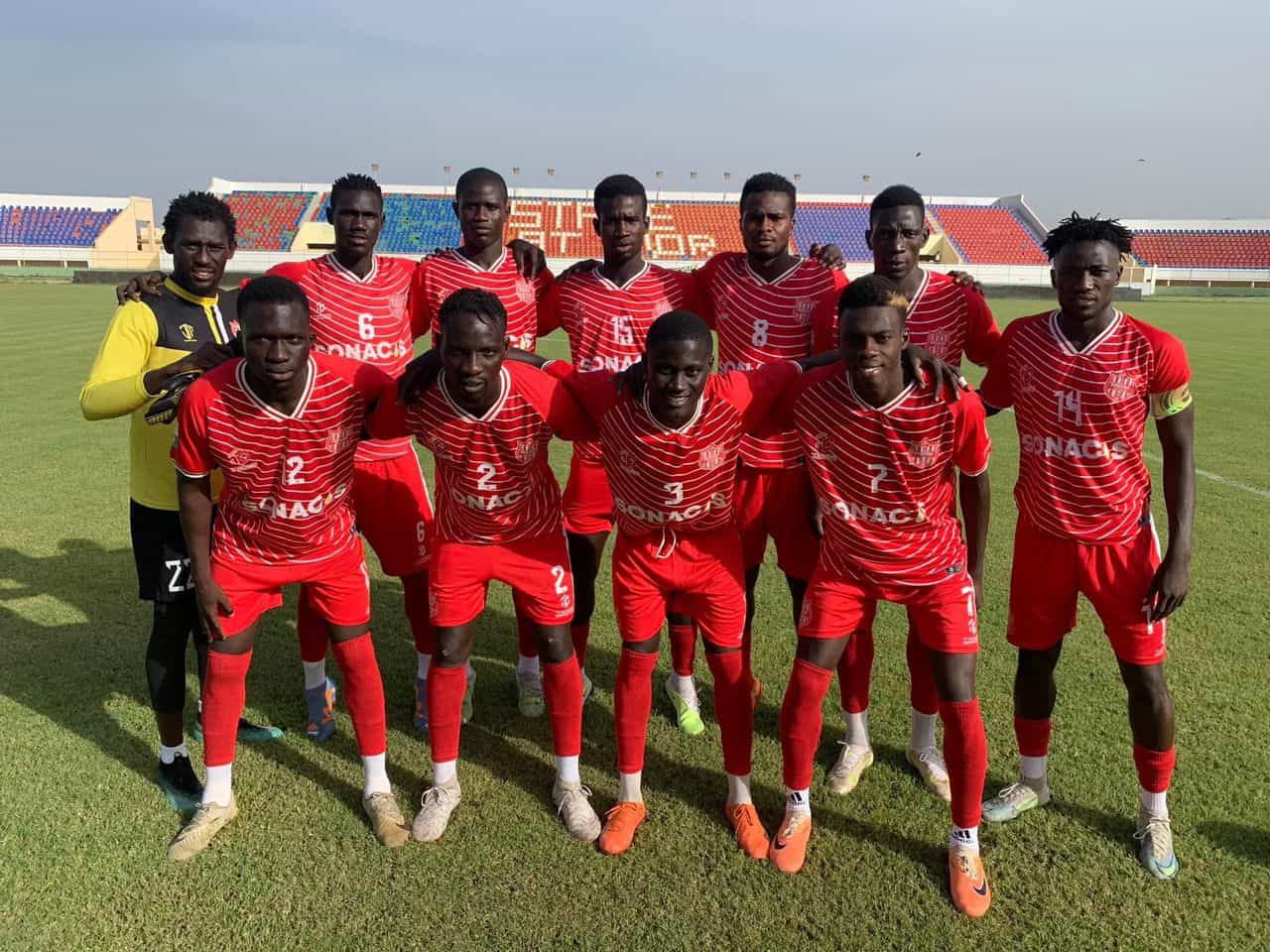 Ligue 1 : La SONACOS, une équipe qui s’en sort bien avec les cadors du championnat cette saison - wiwsport