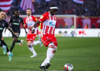 D1 Serbie : L'Etoile Rouge corrige le FK Radnički 1923 avec un doublé de Chérif Ndiaye, et creuse l'écart en tête du classement - wiwsport