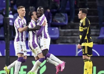 LaLiga 2 : Un doublé somptueux d'Amath Ndiaye fait gagner le Real Valladolid contre Saragosse - wiwsport