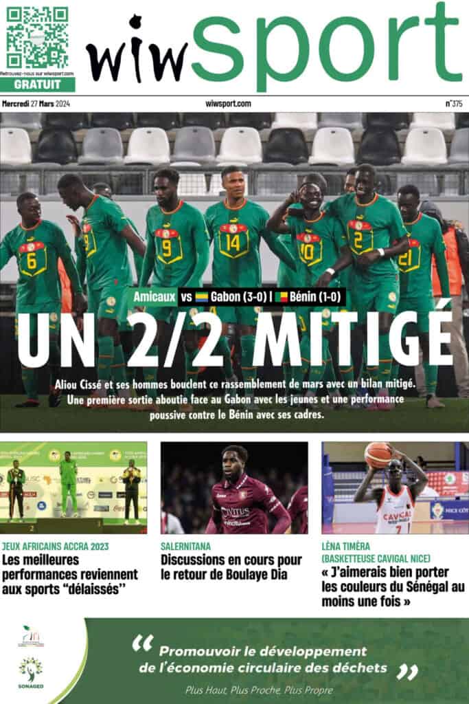 Journal wiwsport du mercredi 27 mars #375 - wiwsport Journal wiwsport du mercredi 27 mars #375 - wiwsport