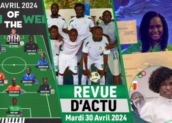 REVUE DU 30 AVR : TOTW, le Sénégal qualifié à la Coupe du monde de Macarana, Ndeye Binta Diongue sera aux JO Paris 2024 ... - wiwsport