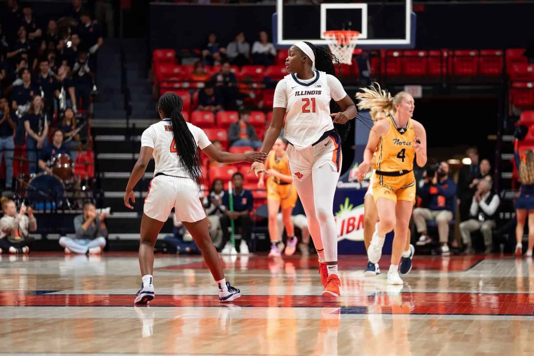 Big Ten Conférence - Aïcha Ndour, pivot de l'équipe d'Illinois : "J'aspire à changer d'équipe pour continuer ma brillante carrière" - wiwsport