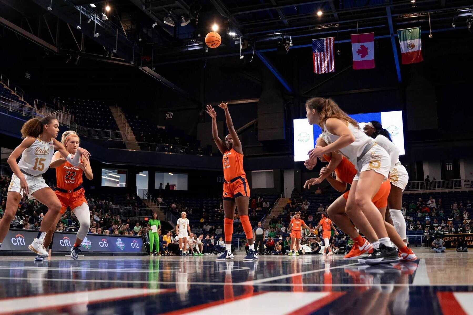 Big Ten Conférence - Aïcha Ndour, pivot de l'équipe d'Illinois : "J'aspire à changer d'équipe pour continuer ma brillante carrière" - wiwsport