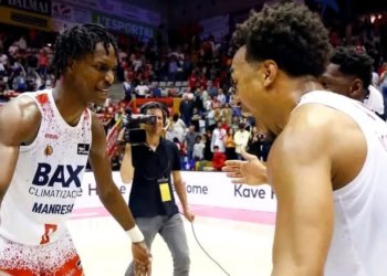 Liga ACB - J29 : Brancou Badio marque 25 points, Baxi Manresa bat Obradoiro 94-86 et se rapproche des play-offs - wiwsport