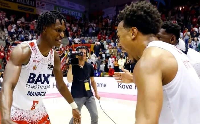Liga ACB - J29 : Brancou Badio marque 25 points, Baxi Manresa bat Obradoiro 94-86 et se rapproche des play-offs - wiwsport Liga ACB - J29 : Brancou Badio marque 25 points, Baxi Manresa bat Obradoiro 94-86 et se rapproche des play-offs - wiwsport