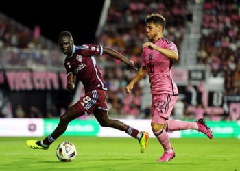 Colorado Rapids : Lamine Diack a fait ses débuts en MLS contre l'Inter Miami de Leo Messi - wiwsport