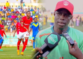 El Hadji Seck (USO) : « Les joueurs ont manqué de concentration (…) il faudra se relever » - wiwsport El Hadji Seck (USO) : « Les joueurs ont manqué de concentration (…) il faudra se relever »
