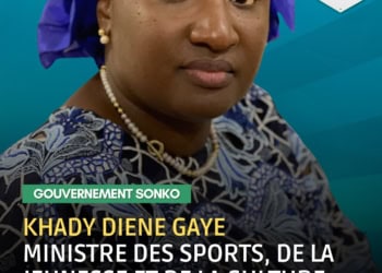 Officiel - Khady Diène Gaye, une dame à la tête du ministère des Sports du Sénégal ! - wiwsport