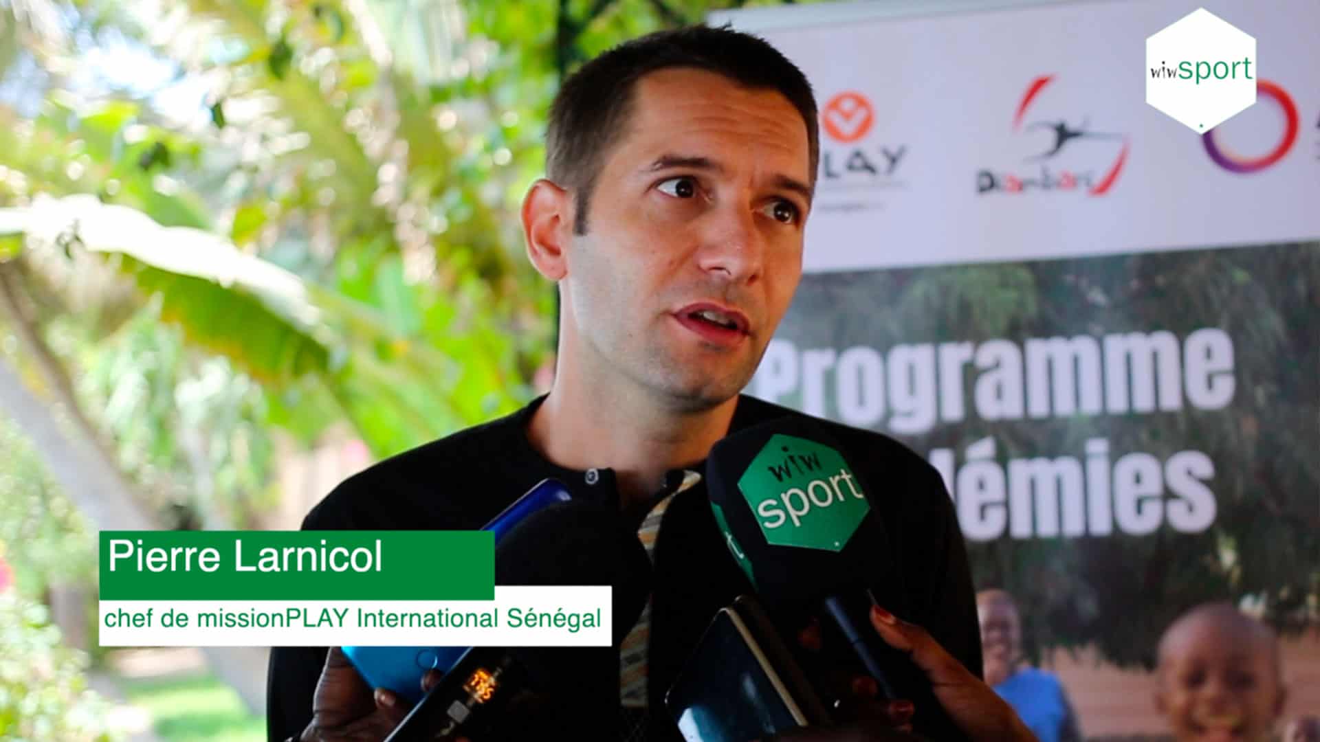 (Vidéo) Pierre Larnicol, chef de mission Play International Sénégal : "L'objectif est d'aider ces académies à se structurer, se renforcer et avoir plus d’impact social auprès des jeunes..." - wiwsport (Vidéo) Pierre Larnicol, chef de mission Play International Sénégal : "L'objectif est d'aider ces académies à se structurer, se renforcer et avoir plus d’impact social auprès des jeunes..." - wiwsport