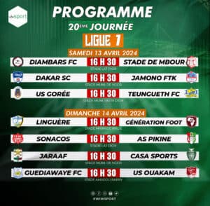 Ligue 1 - J20 : Jaraaf affrontera Casa Sports pour le choc de la journée, Teungueth FC fera face à l’US Gorée - wiwsport Ligue 1 - J20 : Jaraaf affrontera Casa Sports pour le choc de la journée, Teungueth FC fera face à l’US Gorée - wiwsport