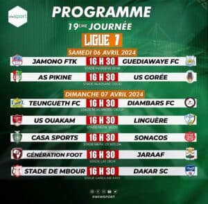 Ligue 1 - J19 : Le leader Teungueth FC recevra la lanterne rouge Diambars FC, Jaraaf se déplacera encore à Thiès pour affronter Génération Foot - wiwsport Ligue 1 - J19 : Le leader Teungueth FC recevra la lanterne rouge Diambars FC, Jaraaf se déplacera encore à Thiès pour affronter Génération Foot - wiwsport