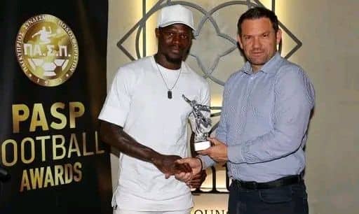 D2 Chypre - Stéphane Badji (Olympiakos Nicosie) est désigné meilleur milieu de terrain de la saison - wiwsport D2 Chypre - Stéphane Badji (Olympiakos Nicosie) est désigné meilleur milieu de terrain de la saison - wiwsport