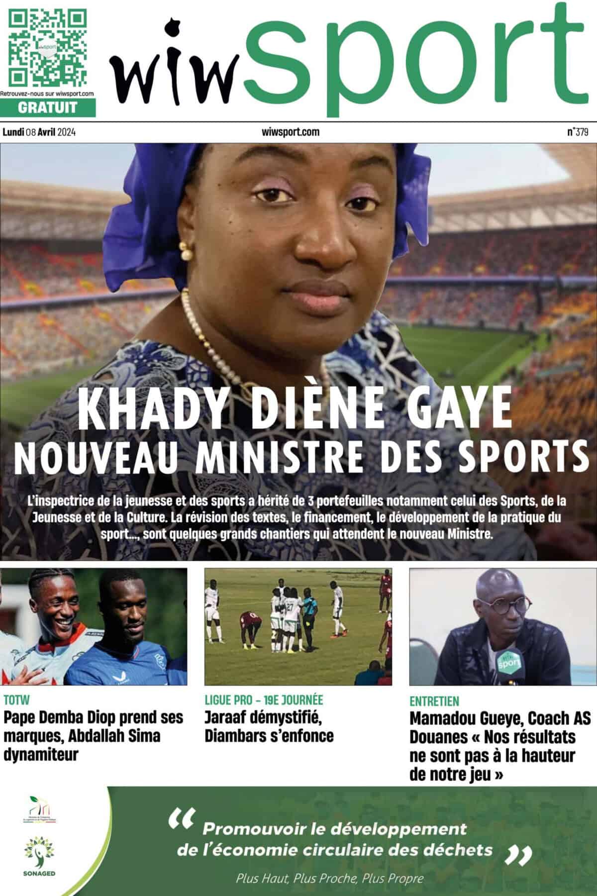 Journal wiwsport du lundi 08 avril #379 - wiwsport Journal wiwsport du lundi 08 avril #379 - wiwsport