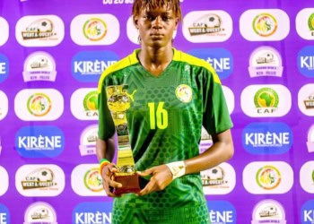 Adji Ndiaye, élue femme du match : Une performance remarquable contre la Guinée-Bissau(1-0) - wiwsport
