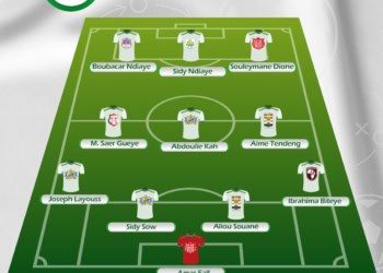 Ligue 1 : XI type du mois d’avril avec 3 joueurs de Teungueth FC, 2 pensionnaires du Jaraaf et 2 deux joueurs de la SONACOS - wiwsport