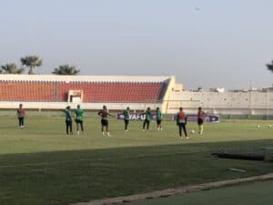 Sénégal vs Afrique du Sud : Les Banyana Banyana ont effectué leur séance d'entraînement à Lat Dior - wiwsport Sénégal vs Afrique du Sud : Les Banyana Banyana ont effectué leur séance d'entraînement à Lat Dior - wiwsport