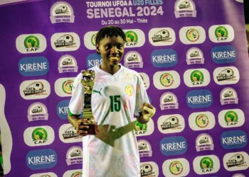 UFOA A U20 Filles - Juliette Samanu Kalamo élite du match contre la Gambie (2-0) - wiwsport