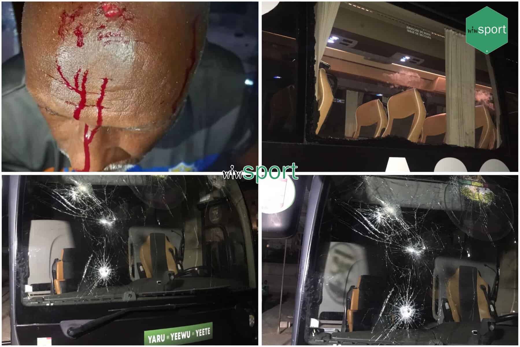 Ligue 1 : Bus caillassés, blessés - Incident violent lors du duel de sommet entre Jaraaf et Teungueth - wiwsport Ligue 1 : Bus caillassés, blessés - Incident violent lors du duel de sommet entre Jaraaf et Teungueth - wiwsport