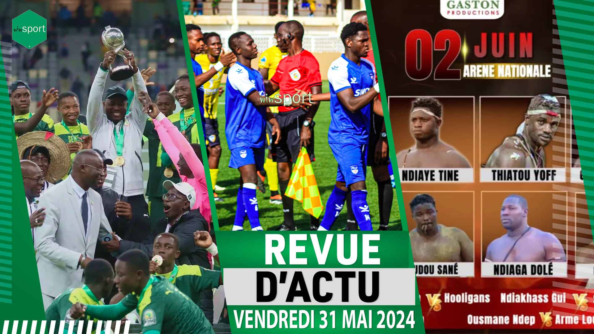 REVUE DU 31 MAI : 23 locaux sélectionnés pour un stage, la 26e et dernière journée reportée, Thiatou Yarakh et Doudou Sané en pôle position ... - wiwsport REVUE DU 31 MAI : 23 locaux sélectionnés pour un stage, la 26e et dernière journée reportée, Thiatou Yarakh et Doudou Sané en pôle position ... - wiwsport