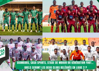 #Waxsaxalaat - Diambars, Casa Sports, Stade de Mbour ou génération Foot… Quels seront les deux équipes reléguées en Ligue 2 ? - wiwsport