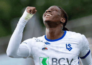 FC Lausanne-Sport : Mamadou Kaly Sène savoure après doublé et le maintien dans une saison qui «qui n'a pas toujours été facile» - wiwsport
