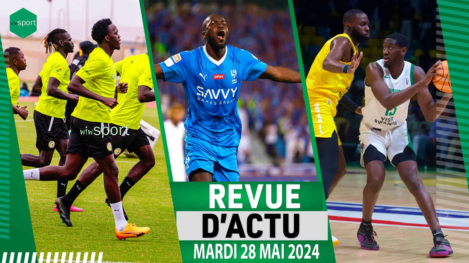 REVUE DU 28 MAI : 19 Lions présent à la 1ère séance d'entraînement, Kalidou Koulibaly sacré Champion avec Al Hilal, grosse désillusion pour l' AS Douanes... - wiwsport REVUE DU 28 MAI : 19 Lions présent à la 1ère séance d'entraînement, Kalidou Koulibaly sacré Champion avec Al Hilal, grosse désillusion pour l' AS Douanes... - wiwsport