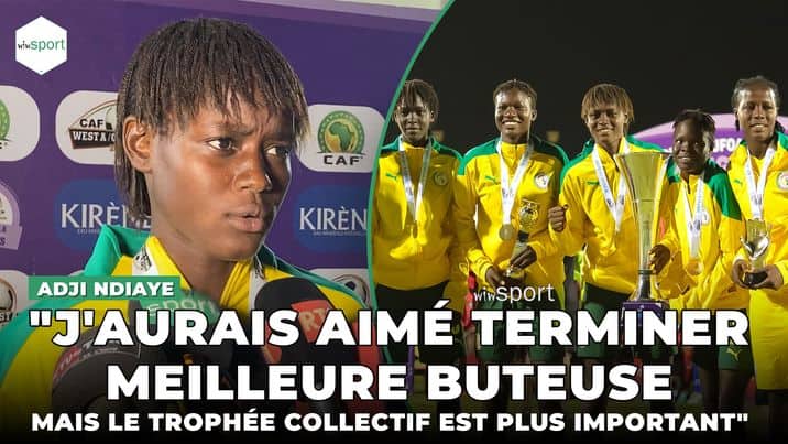 Adji Ndiaye : "J'aurais aimé terminer meilleure buteuse, mais le trophée collectif est plus important" - wiwsport Adji Ndiaye : "J'aurais aimé terminer meilleure buteuse, mais le trophée collectif est plus important" - wiwsport