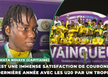 Wolimata Ndiaye (capitaine) : "C'est une immense satisfaction de couronner ma dernière année avec un sacre" - wiwsport