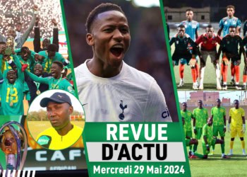 REVU DU 29 MAI : Eliminatoires CHAN 2024 début des préparatifs, Pape Matar Sarr dans le onze meilleurs joueurs africains, les équipes promus en Ligue 2 ... - wiwsport