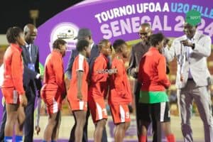 Tout en images : Revivez la cérémonie de remise des médailles aux Lioncelles - wiwsport