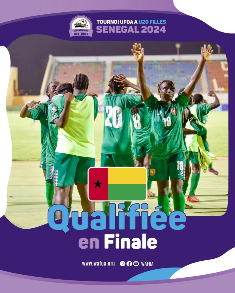UFOA-A U20 Filles : La Guinée-Bissau élimine le Liberia et affrontera le Sénégal en finale - wiwsport UFOA-A U20 Filles : La Guinée-Bissau élimine le Liberia et affrontera le Sénégal en finale - wiwsport