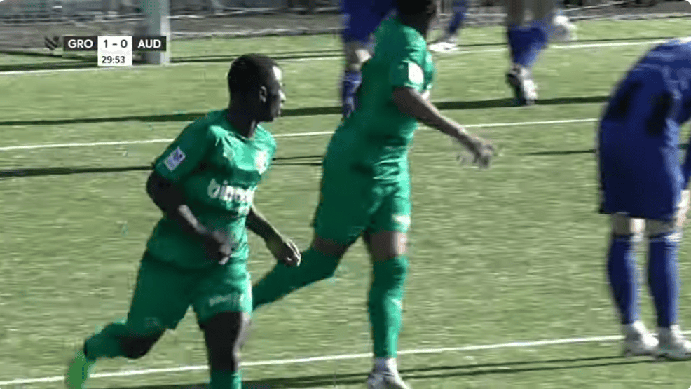 Virsliga : El Hadji Bakary Mané récidive et inscrit son deuxième but avec Auda - wiwsport Virsliga : El Hadji Bakary Mané récidive et inscrit son deuxième but avec Auda - wiwsport